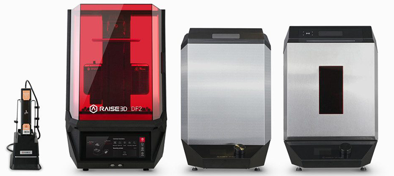 The Raise3D DF2 Solution for DLP resin 3D printing